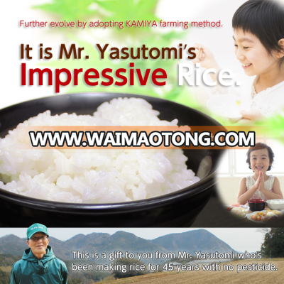 Mr. Yasutomi's impressive rice